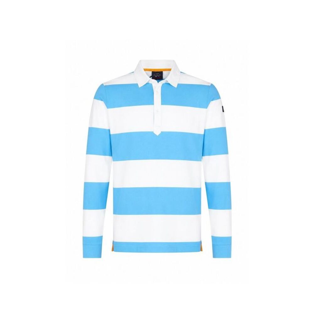 Paul & Shark White Cotton Polo Men's Shirt